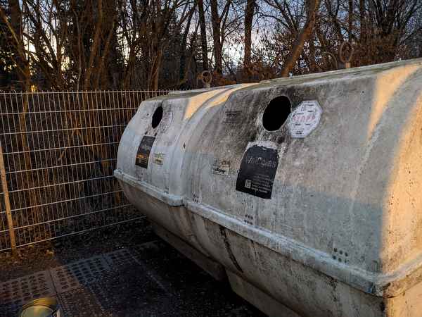 Glascontainer Kaufbeuren Buronstraße