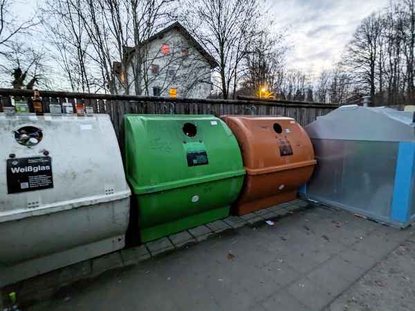 Glascontainer Kaufbeuren König-Rudolf-Straße